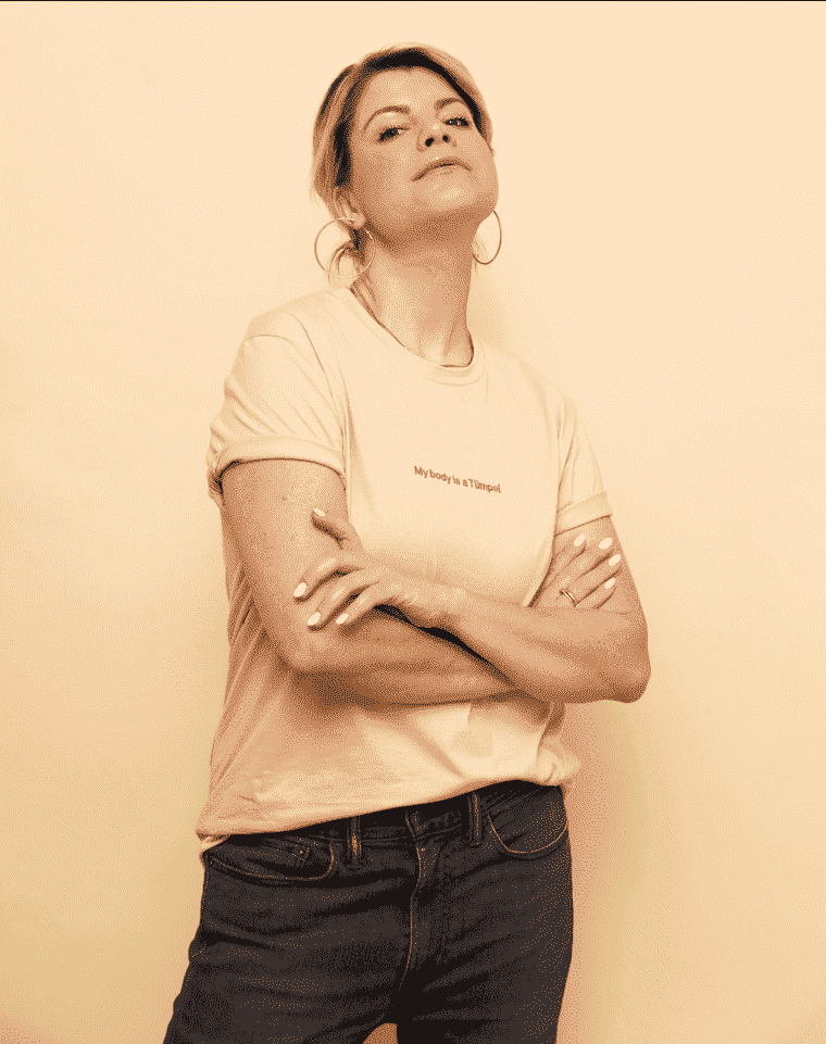 T-SHIRT My body is a Tümpel