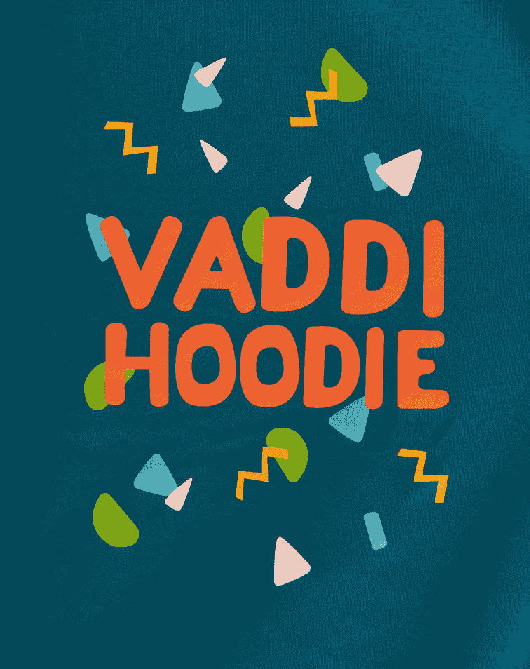 Vaddi Hoodie Stick & Print
