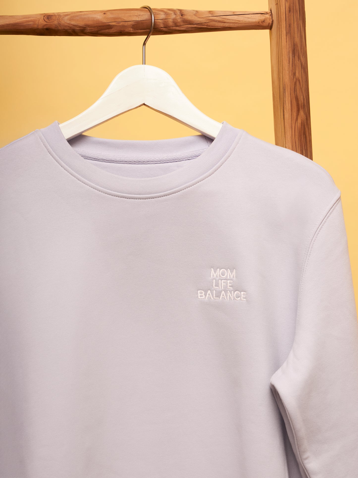 Mom Life Balance Sweater Stick & Print Konfetti